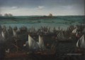Vroom Hendrick Cornelisz Bataille de Haarlemmermeer Batailles navale